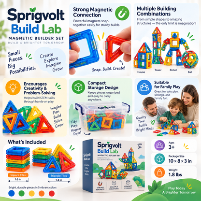 Sprigvolt Magnetic Builder Set
