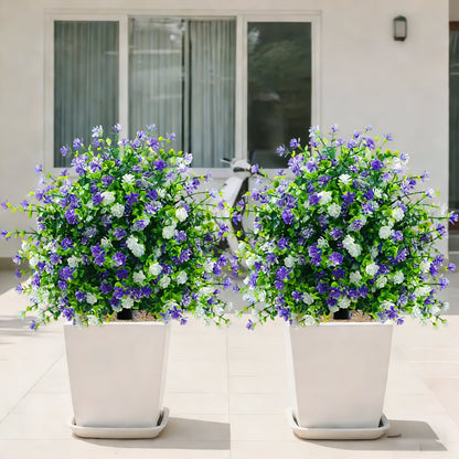 🌱🌱artificial potted trees with ground stake