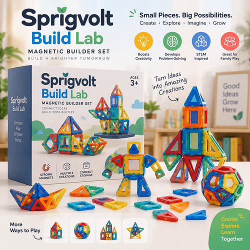 Sprigvolt Magnetic Builder Set