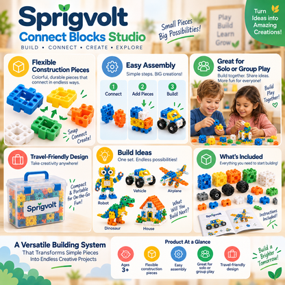 Sprigvolt Connect Blocks Studio