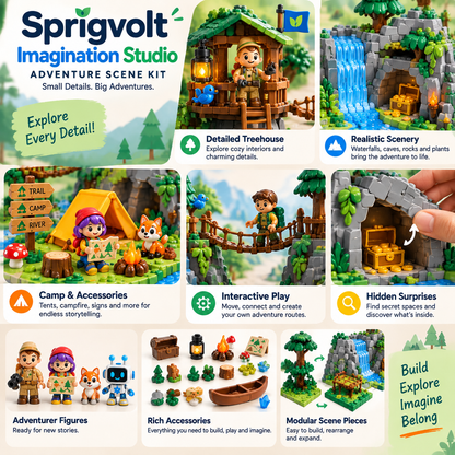 Sprigvolt Adventure Scene Kit
