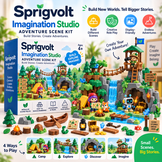 Sprigvolt Adventure Scene Kit